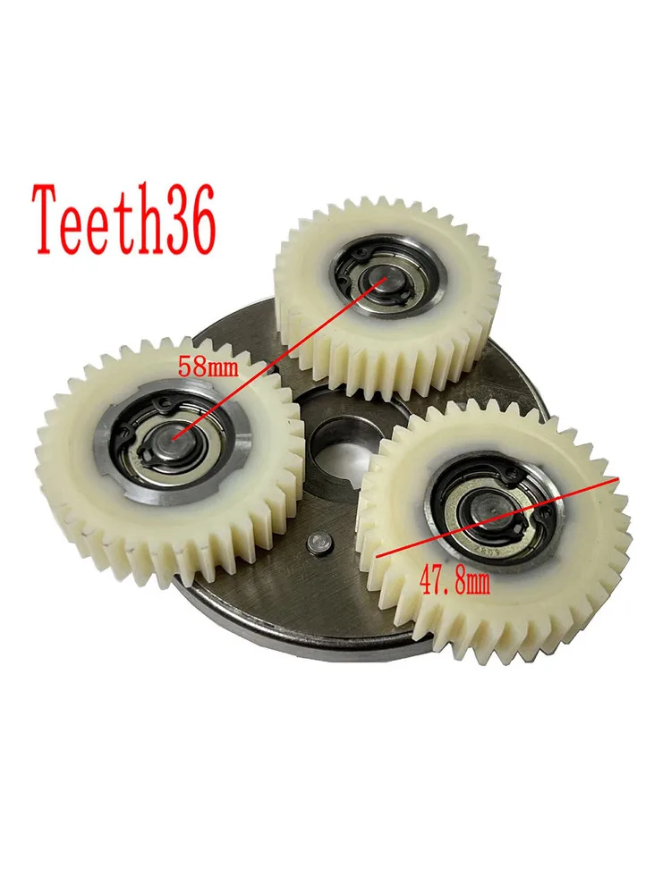 AliExpress 1000W Fat Motor 36T Nylon Gear Biking Equipment Abs Plus Metal Material Approx 36T Size Compatible Motor Accessory