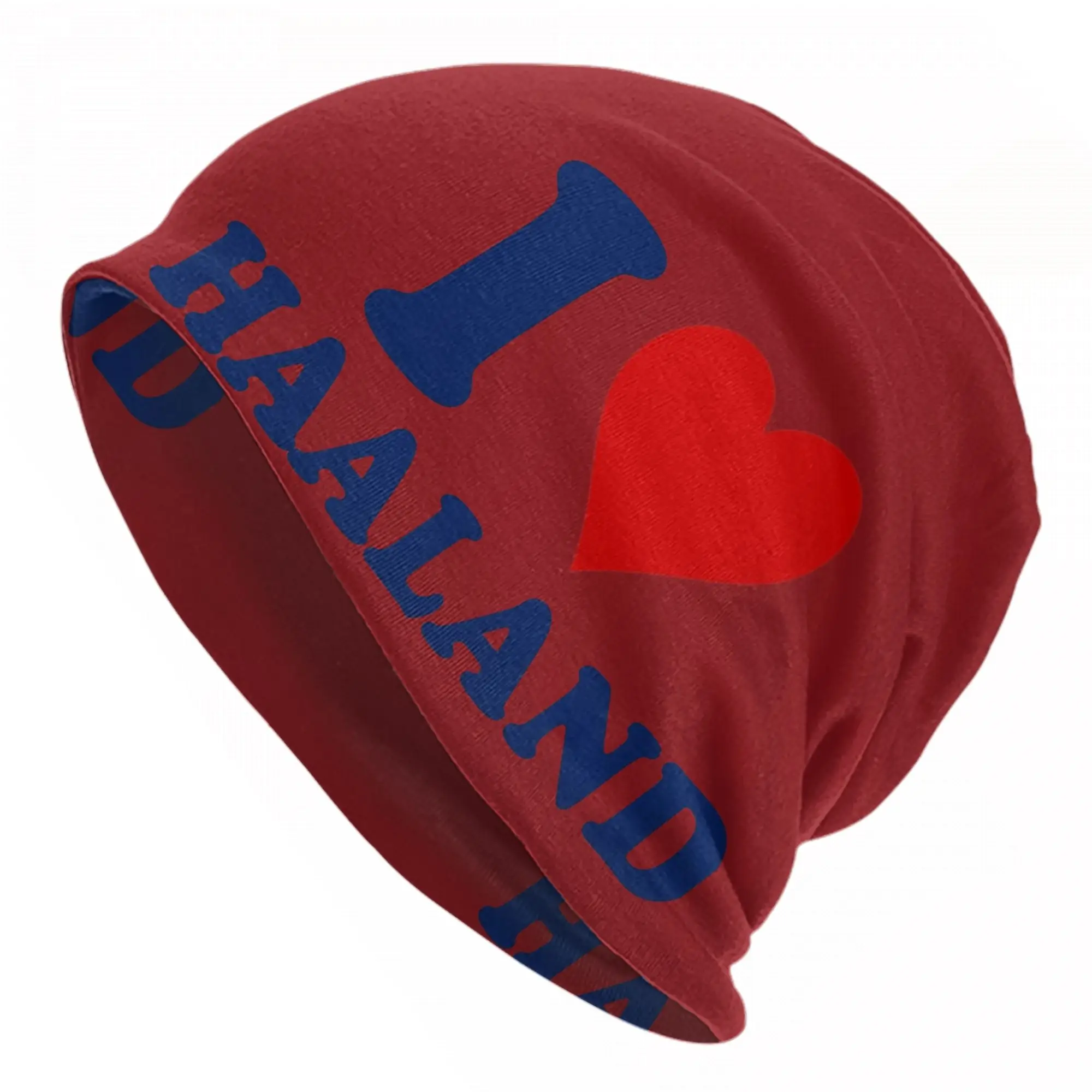Breathable Haalands Norway Football Slouchy Beanie for Men Women Cycling Skull Cap