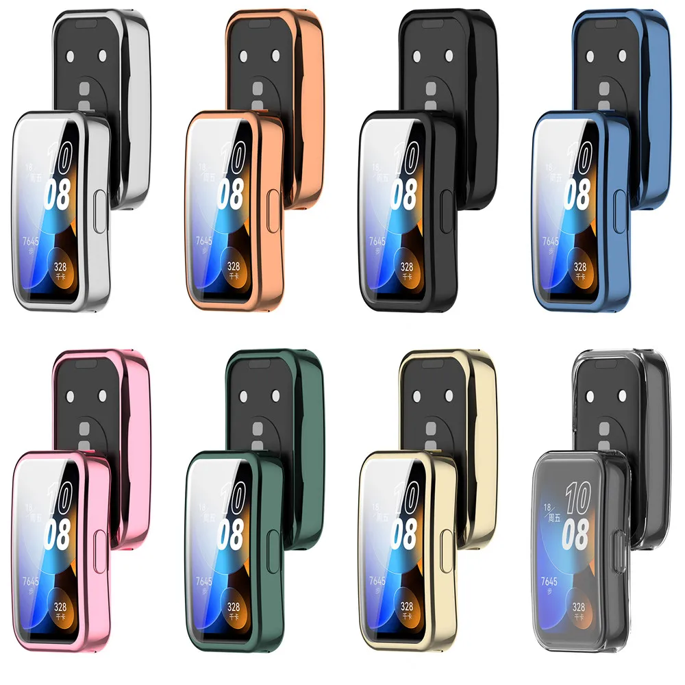 Защитный чехол для Huawei Band 10 9 8 10NFC 9NFC 8NFC, мягкий чехол из ТПУ «все включено», защитный чехол, бампер, аксессуары для часов