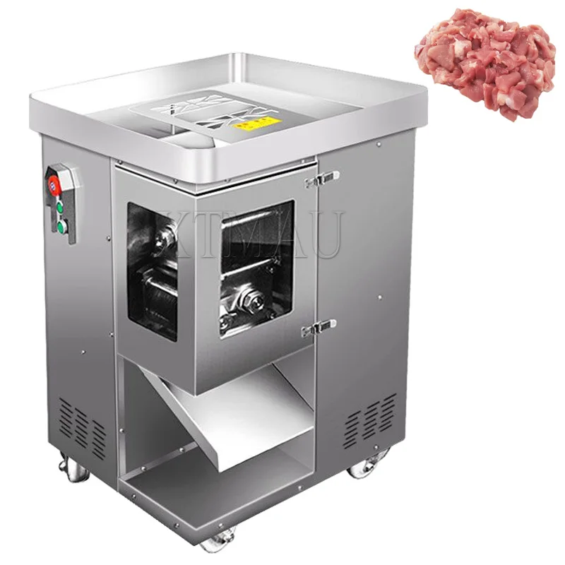 

High Efficiency Meat Cutter Electric Meat Slicer Commercial Meat Slicing Shredding Machine