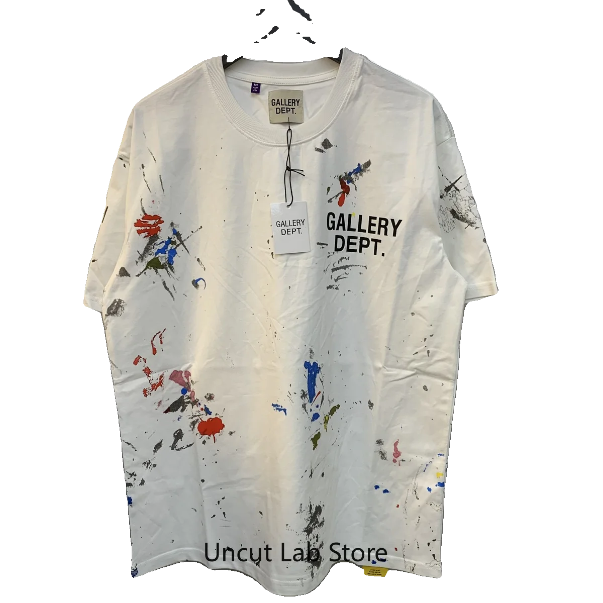 Gallery Dept PAINT SHOP SOUVENIR TEE Ink Printing Cotton Short Sleeve T-Shirt