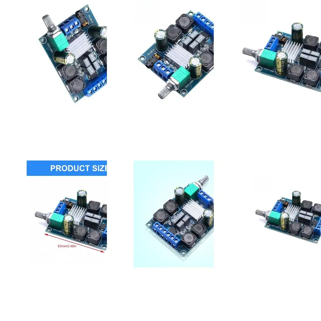  XY-502 50W+50W Digital Power Amplifier Board TPA3116D2 For Car Auditory Upgrades