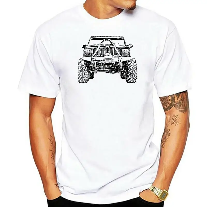 HOT deals 2023 Summer Style Men Tee Shirt Off Road Fan Cherokee XJ 2nd Gen T-Shirt Rally  Multi Colors S-3XL