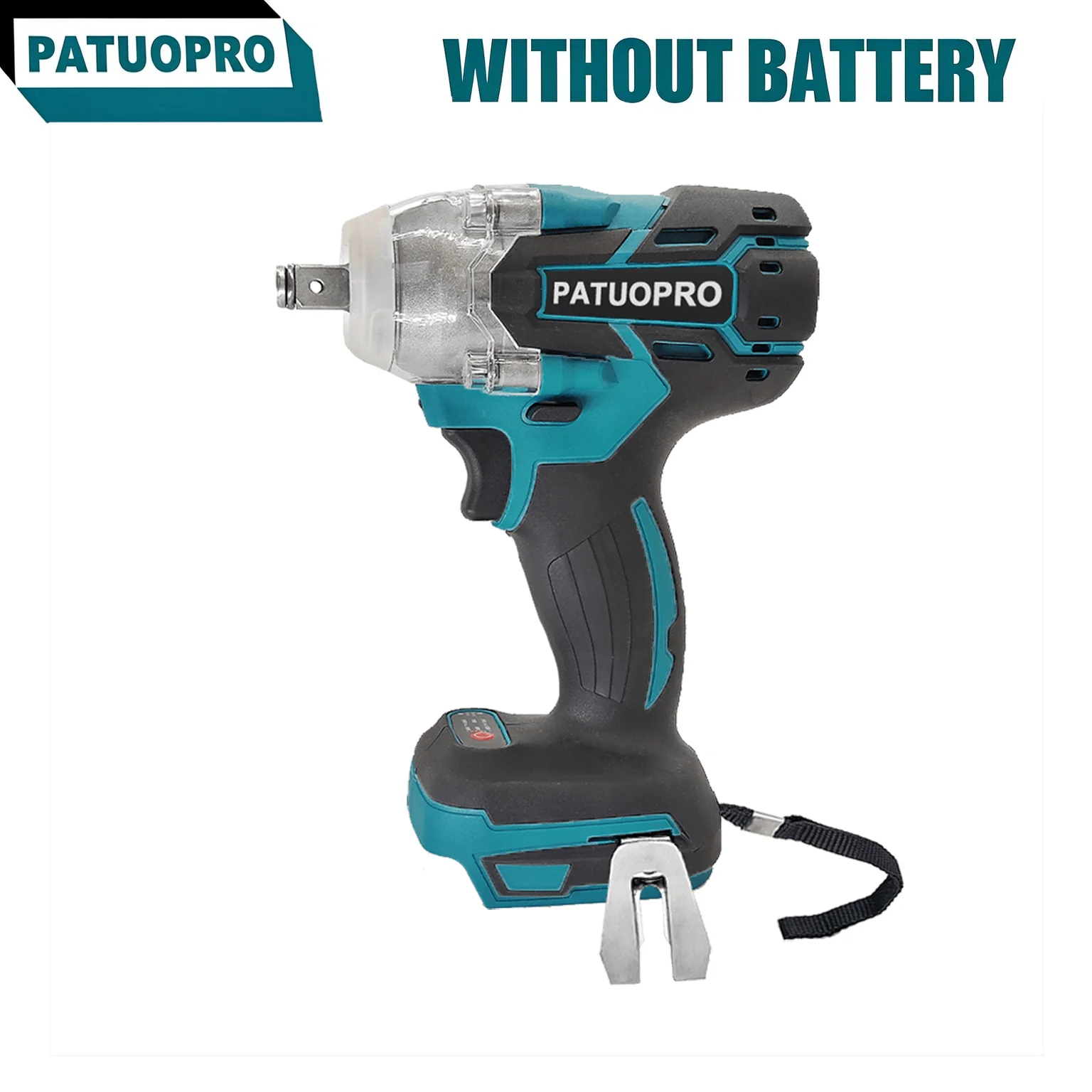 500N.m Dual-Use Cordless Impact Wrench 1/2 Inch Brushless Rechargeable Electric Wrench Power Tools For Makita 18V Battery