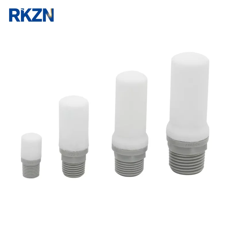 AN Series Compact Resin Type exhaust AN10-01 AN20-02 AN30-03 AN40-04 AN500-06 AN60-10 muffler