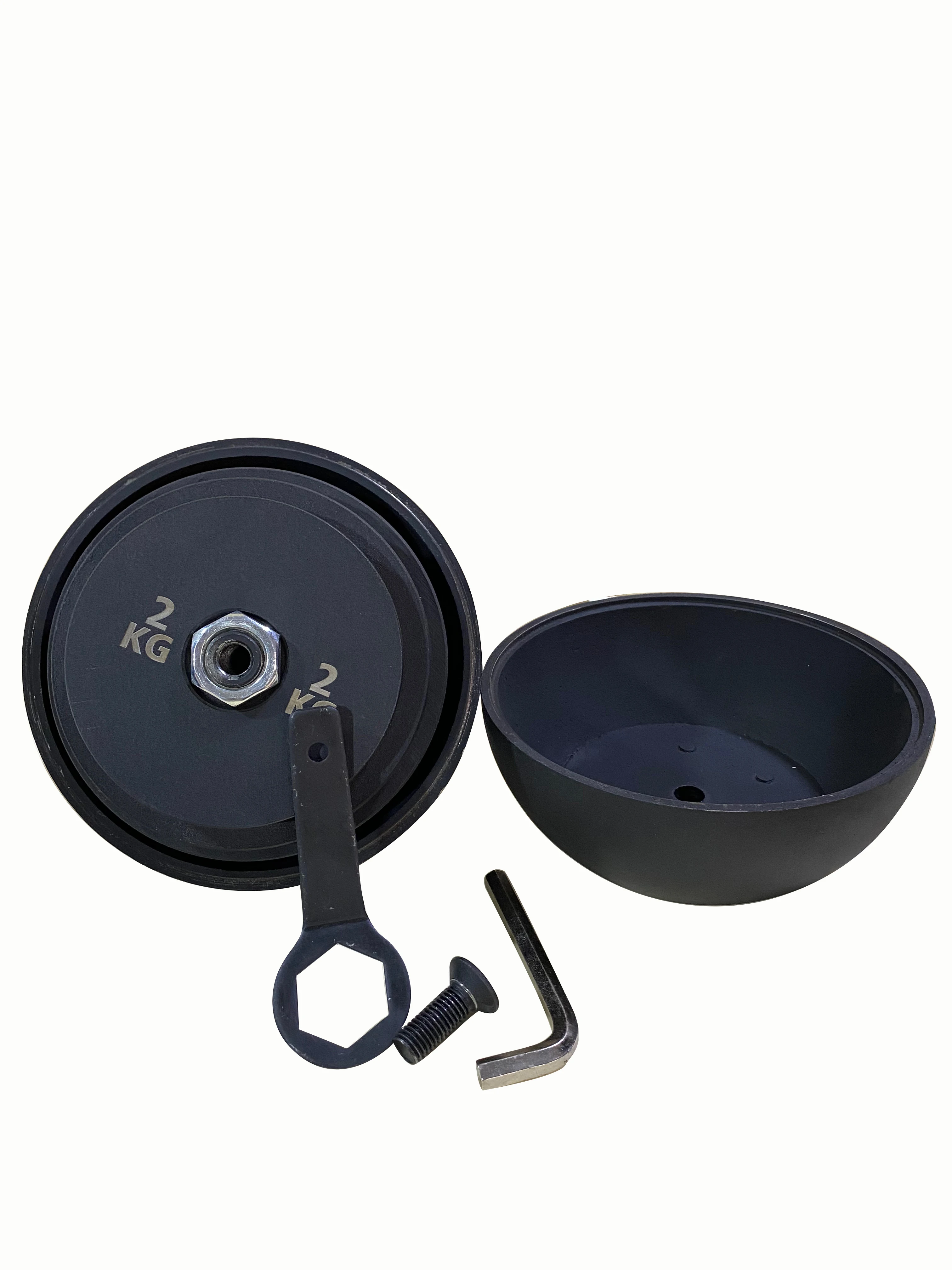 2026  Hot Sale Powder Coated Strength Training Adjustable Kettlebells Fitness Equipment for Gym Use 32kg Adjustable  Kettlebell