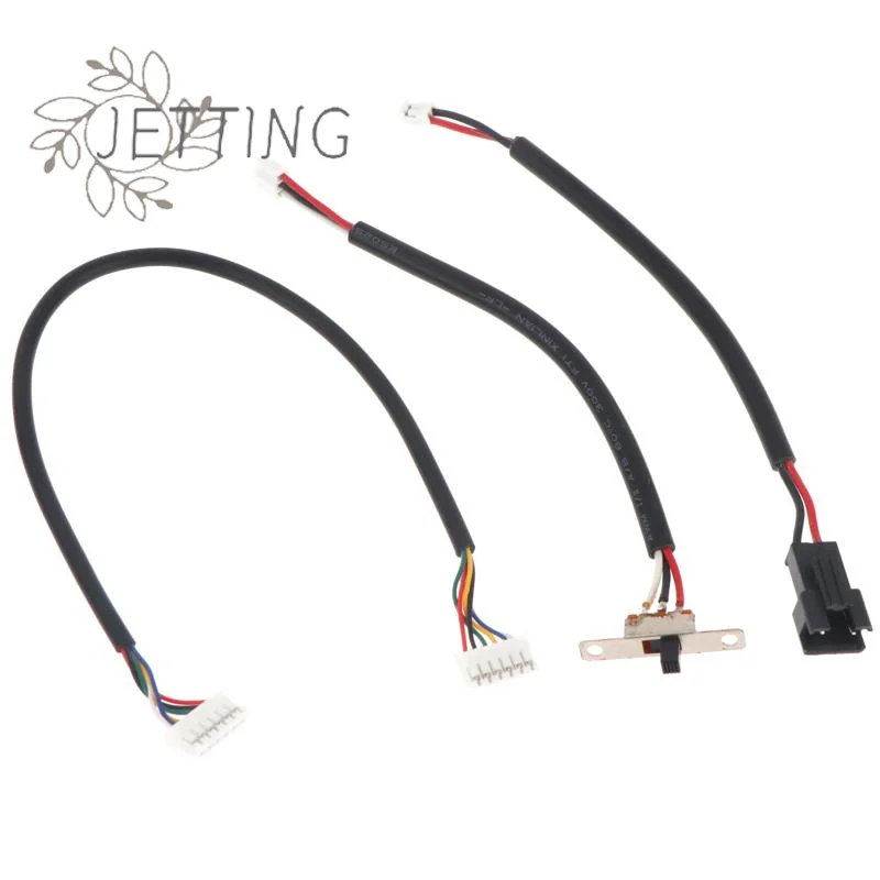 (DP11)RC Car Wiring Harness Spare Parts Battery Cable Switch Wire Light Group Line For MN82 MN99S2 1/12 RC Crawler Car Parts