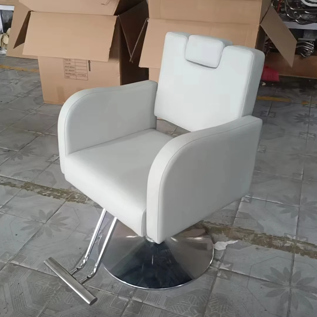 Hot Selling Wholesale Salon Furniture Modern Synthetic Leather Barber Chair with 360 Degree Rotation