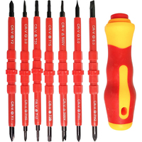 14 in 1 Magnetic Insulated Screwdriver Set Electrical Tool Driver Set Multifunctional Hand Tools For Home and Professional Use