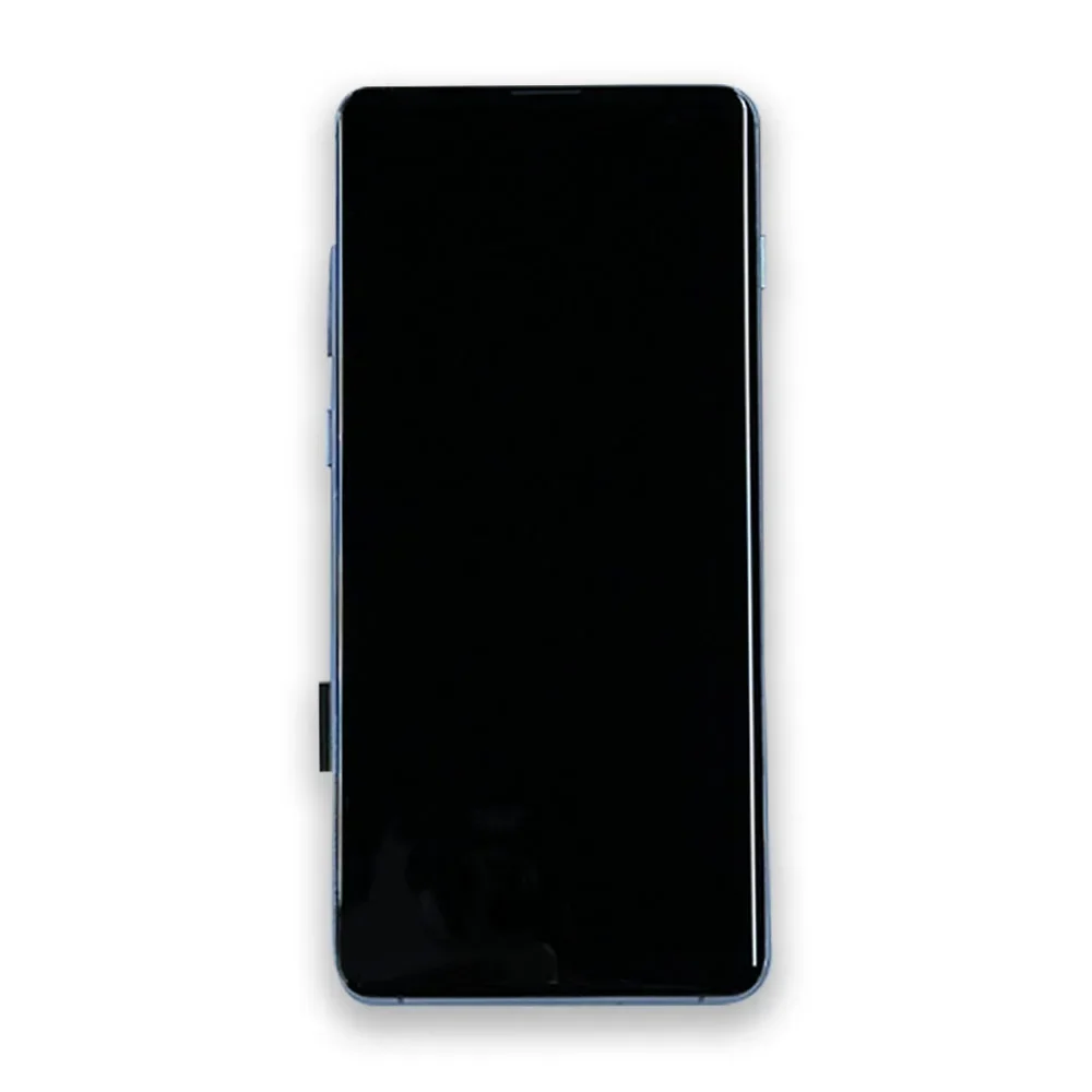 With Frame for Samsung Galaxy S10 Plus S10+ G975 G975F Lcd Display Digital Touch Screen for Samsung Galaxy S10 G973F Assembly