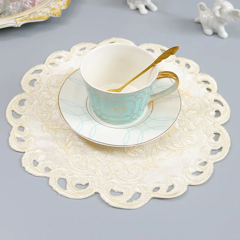 

Europe satin flower Embroidery table cloth cover wedding tea tablecloth party kitchen Christmas Table decoration and accessories