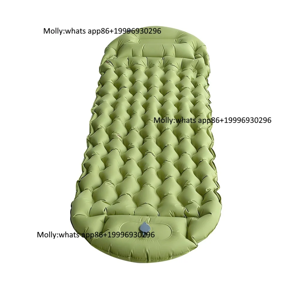 Customized TPU Air Mattress for Outdoor Camping Tents Built-in Sleeping Bag Custom Logo Option