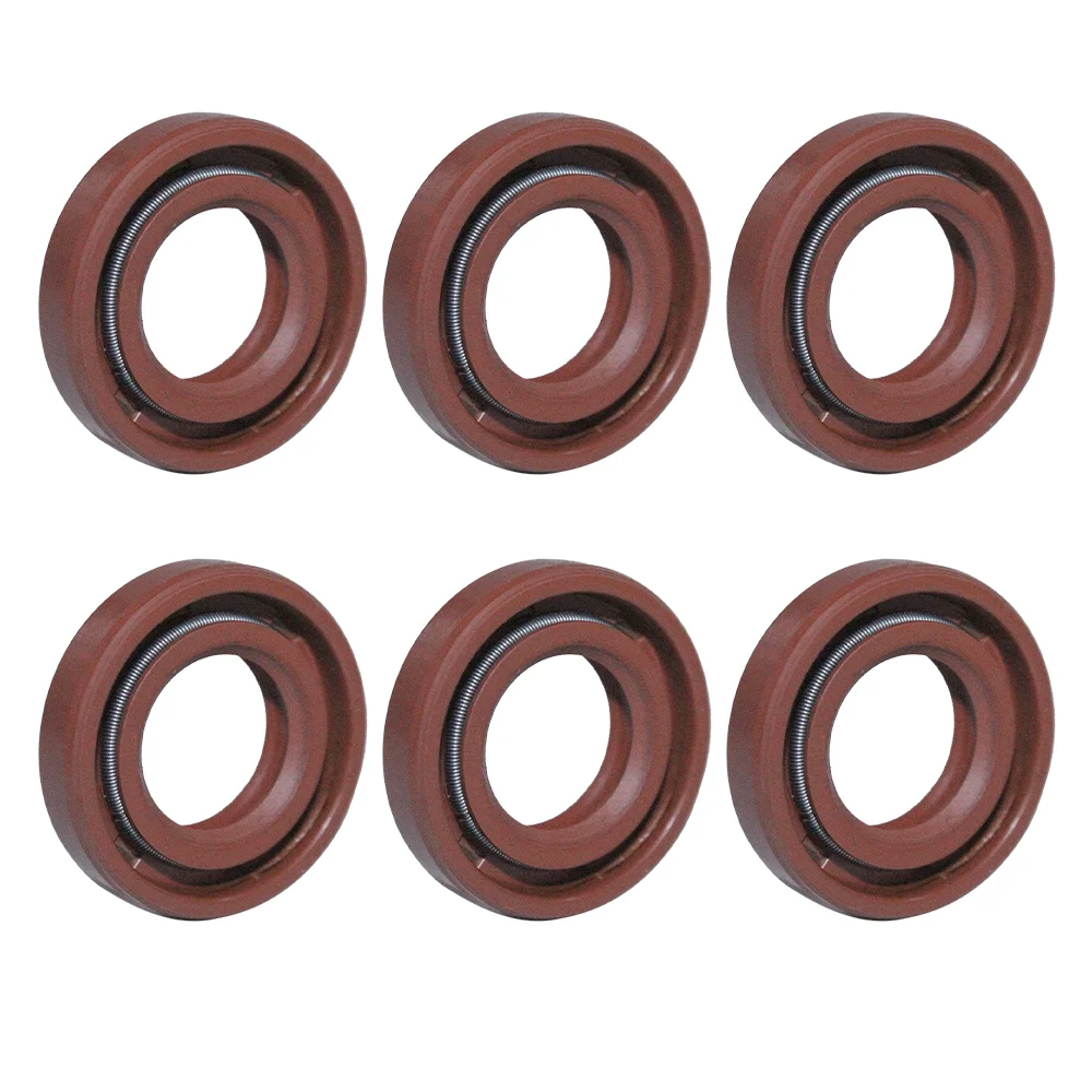 6Pcs 12x22x5mm Crank Oil Seals for Stihl FS80 FS85 FS90 FS120 FS200 FS250 FS300 Trimmer Engine Service Replace 96400031195