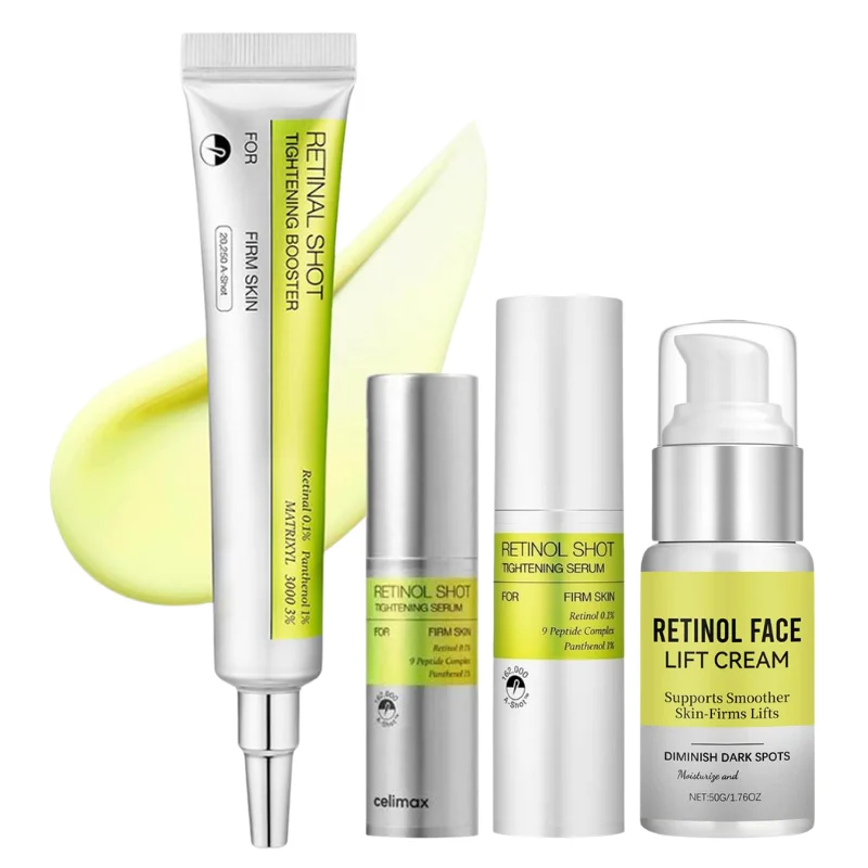 Retinol Moisturizing Eye Cream Essence Exfoliating Moisturizer Rejuvenate Shrinks Pores Moisturiz Brighten Anti-Wrinkle Skincare