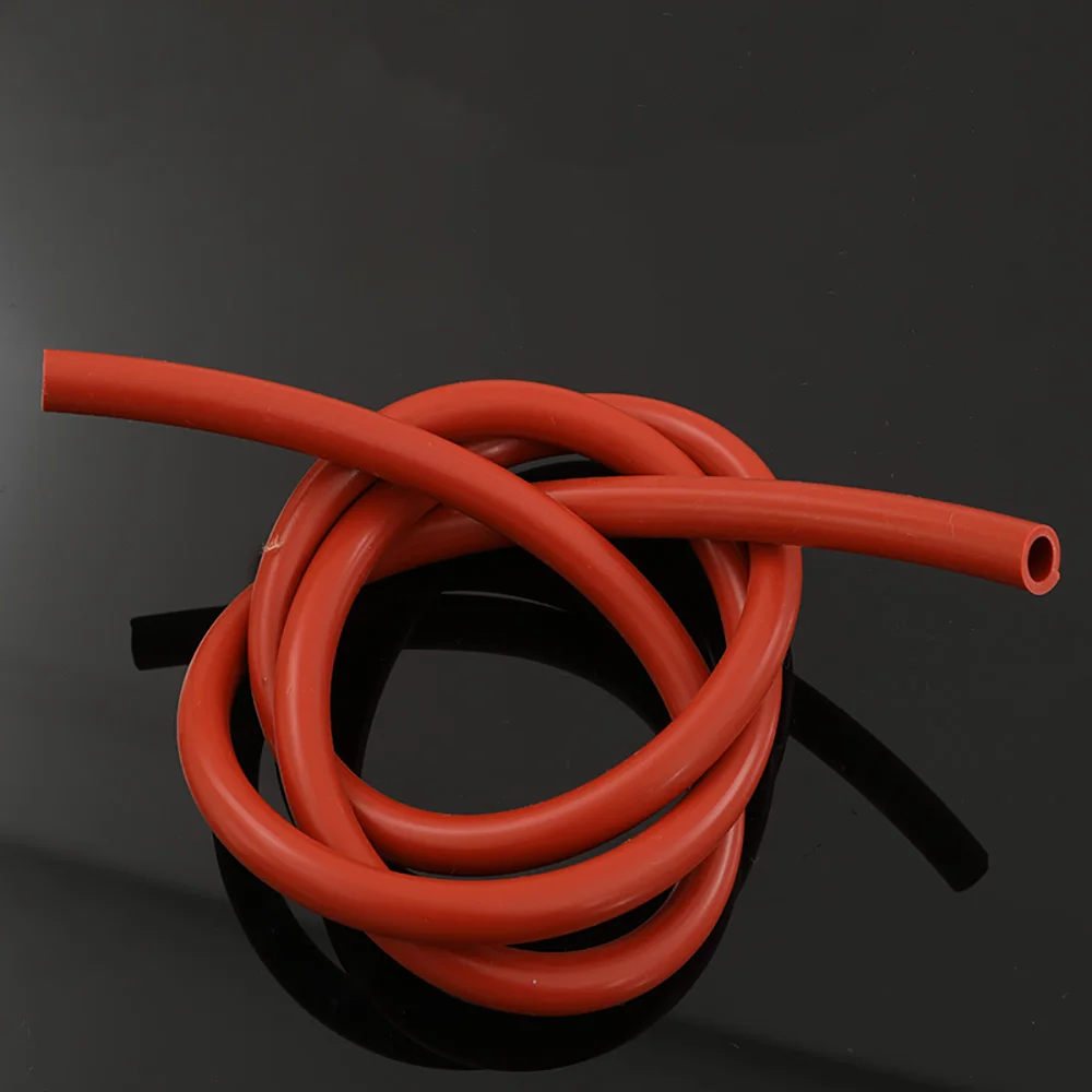 ID 2/3/4/5/6/7/8/10/12/14/15/16/19mm Rust Red Silicone Soft Tube Flexible Food Grade High Temperature Hose Highs Quality