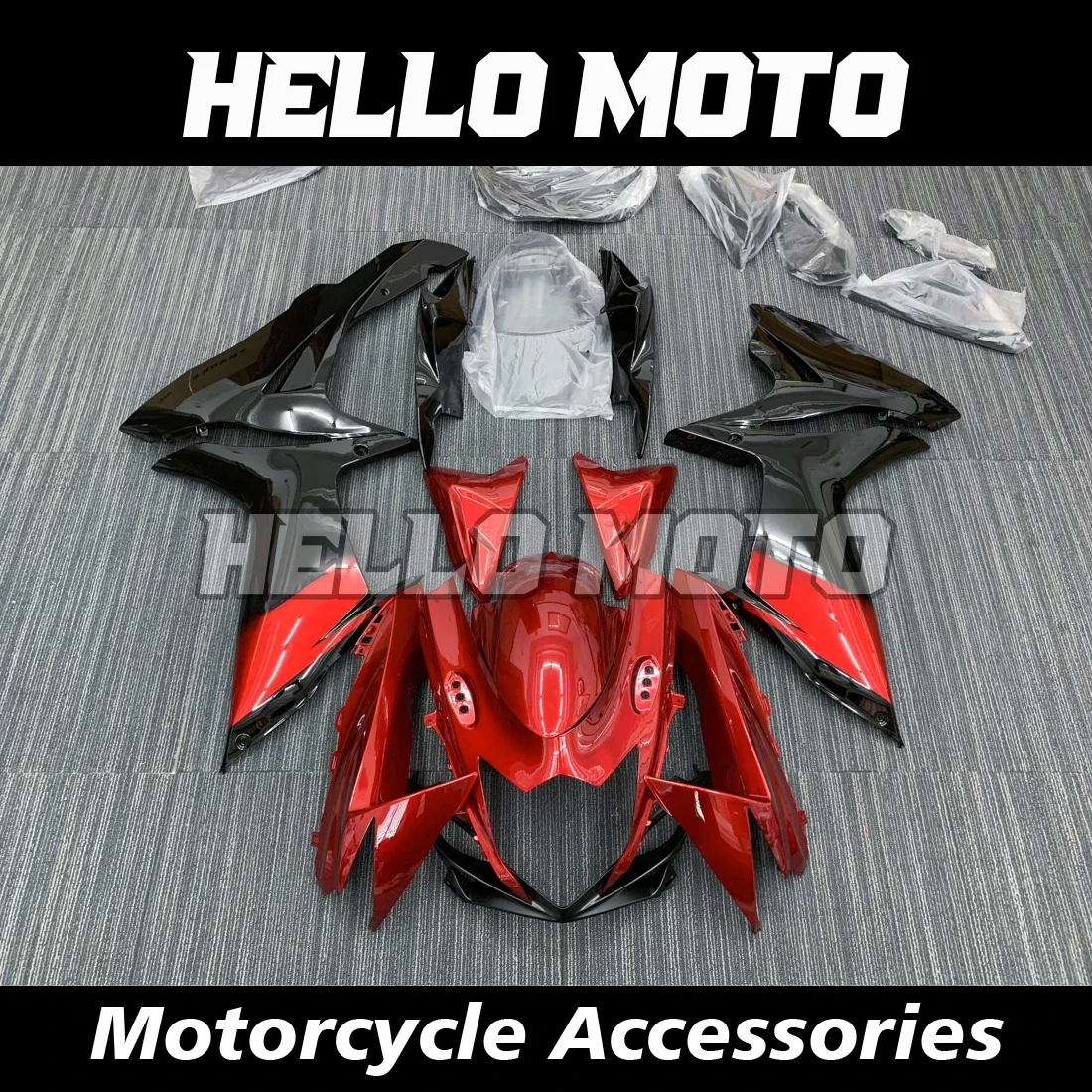 New ABS Injection Molding Motorcycle Fairings Kits Fit For L1 L2 L3 L4 L5 L6 L7 L8 L9 600/750cc 2011-2022 Bodywork Set