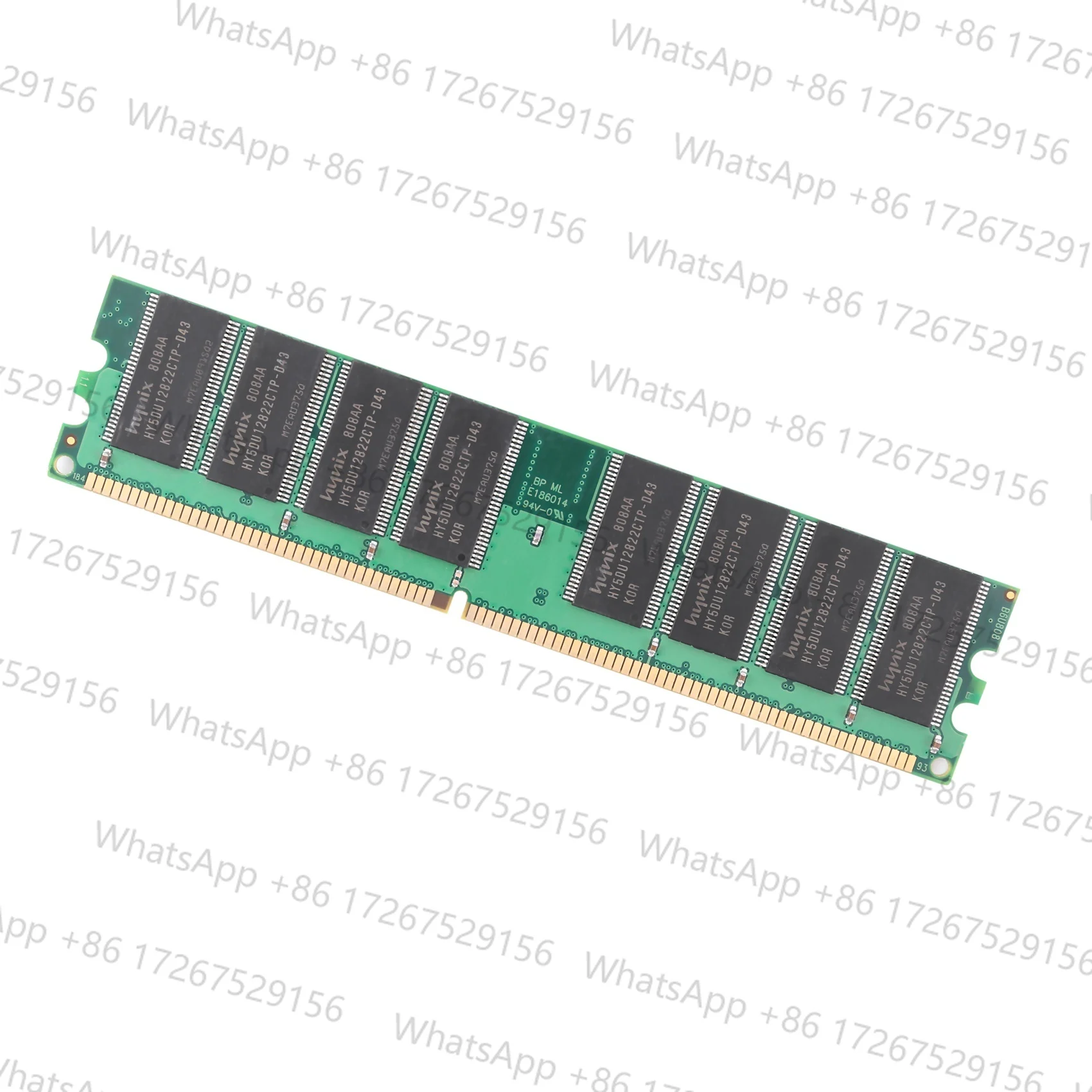 Trendy! DDR 1GB PC Memory Ram DDR1 Desktop PC3200 400MHz 184 Pin Non-ECC Computer Memoria Module