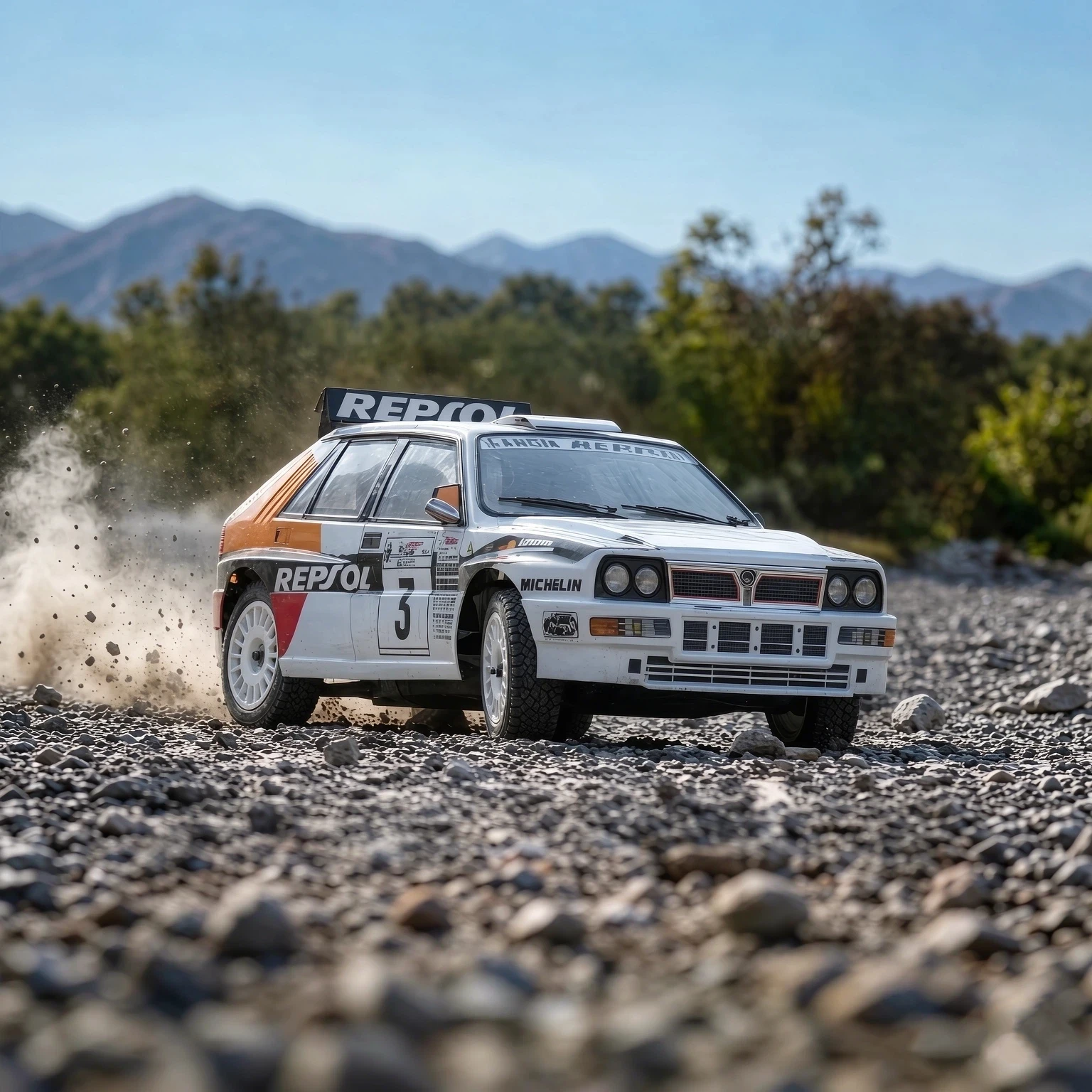 New Killerbody 1/10 2.4G 4CH Remote Control Lancia Delta Simulated Rear Drive Brushed Rc High-Speed Rally Off-Road Vehicle Model