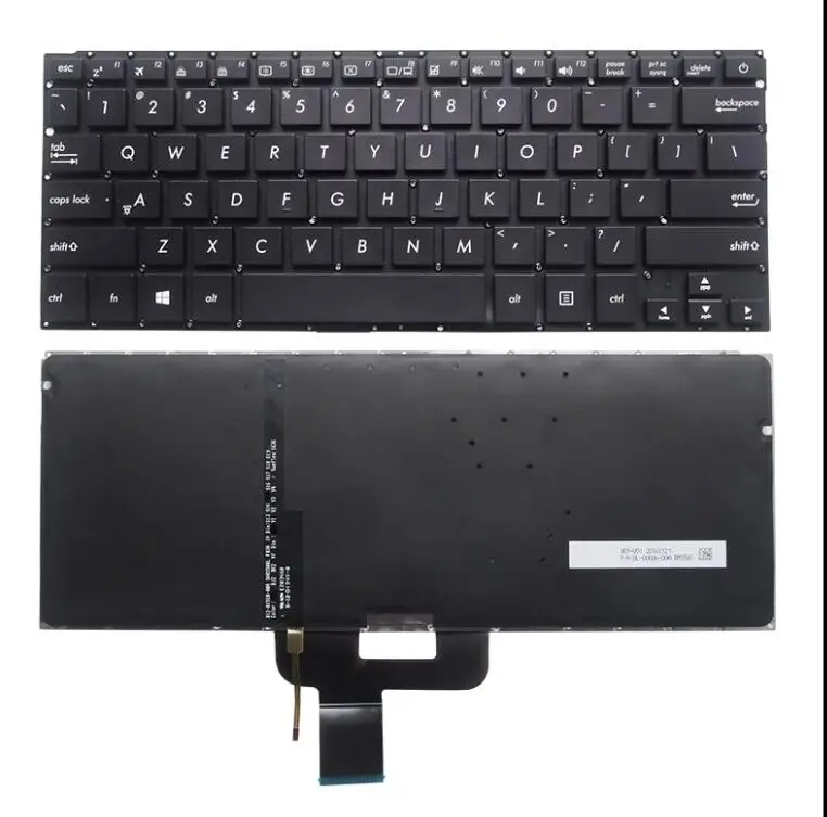 

New for Asus ZenBook UX310 UX310U UX310UA UX310UQ UX410 U4000 RX310 RX410U U310 U310U U310UK U310UQ Keyboard US Black Backlit