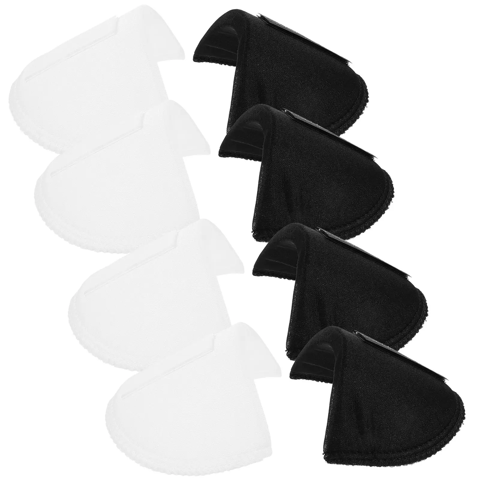 

4 Pairs Thin Pads Shoulder Enhancer Shoulder Pads Sponge Sponge Enhancer Reusable Washable Comfortable Shirts Suits