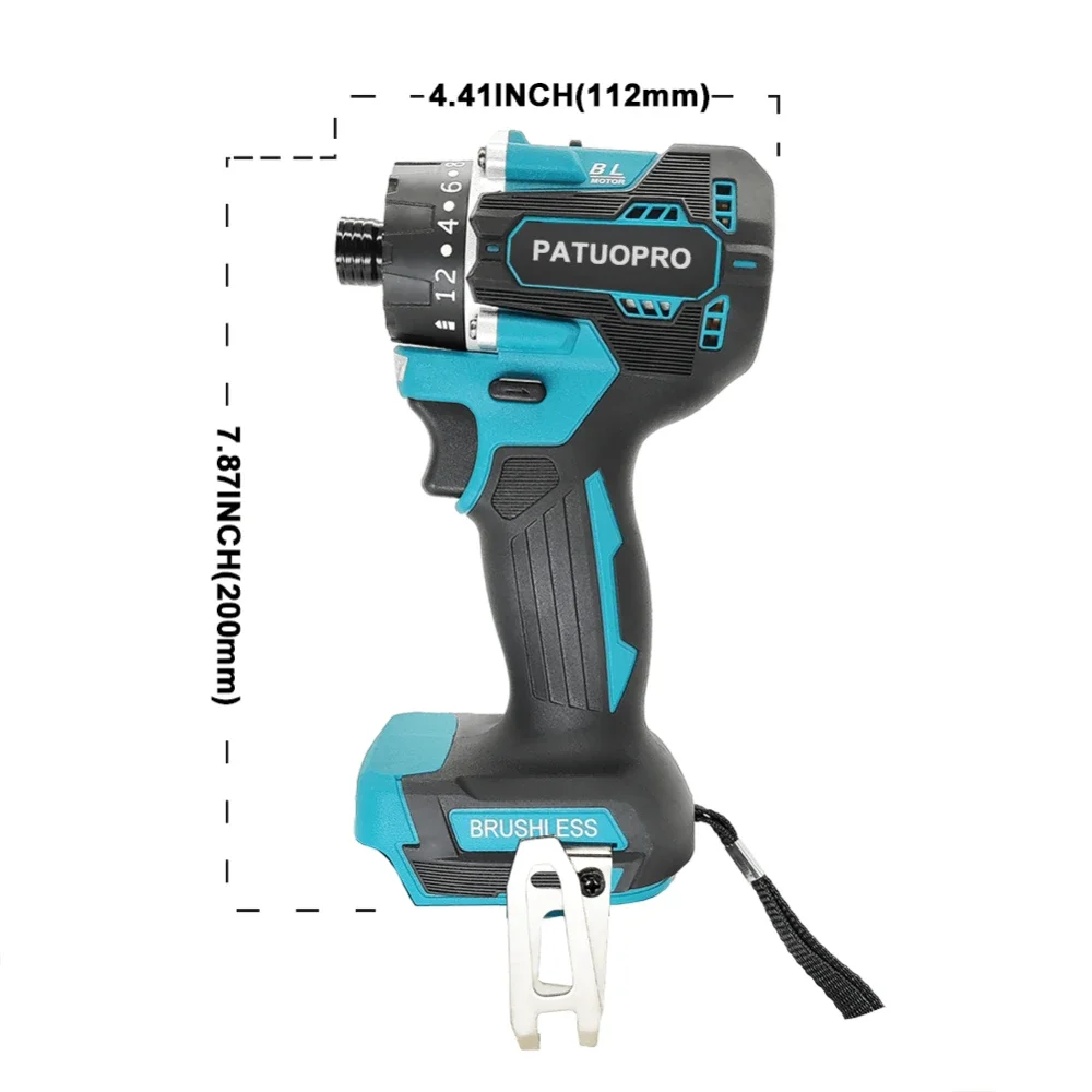 Brushless Electric Screwdriver 1/4