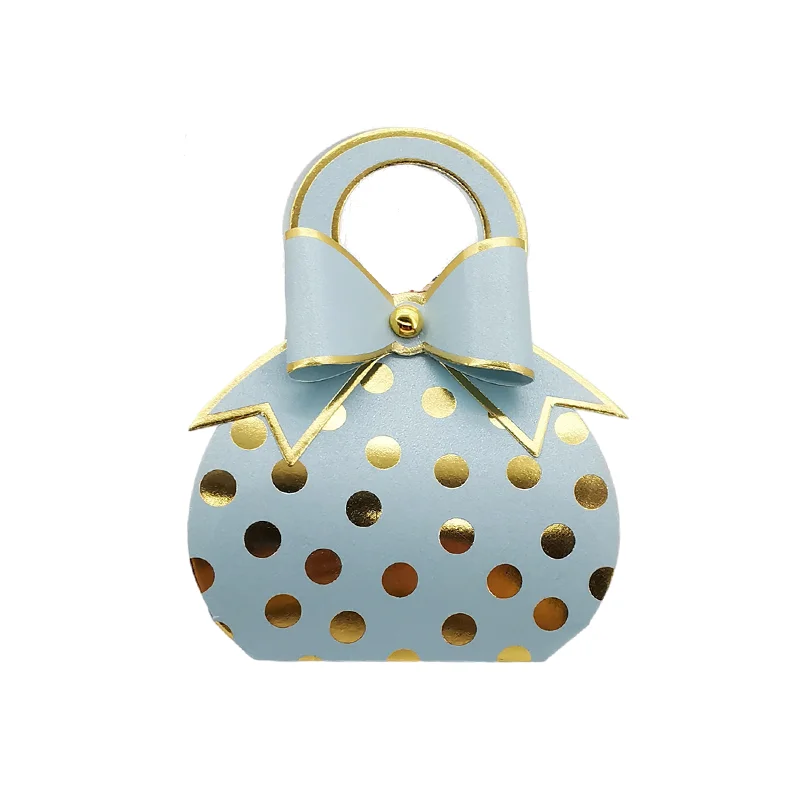 20/30/50PCS Polka Dot Bogen Candy Box Verpackung Hochzeit Braut Kind Geschenk Für Gast Baby Dusche geburtstag Party Gefälligkeiten Dekor Liefert – Detail 8