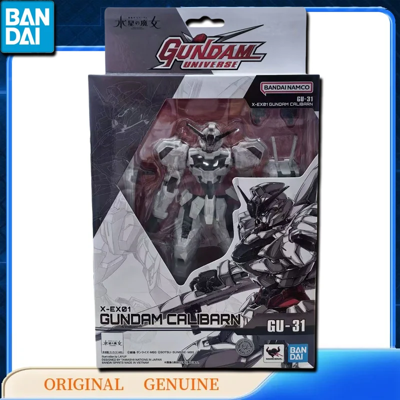 Bandai Original Echte GUNDAM UNIVERSE GU-31 X-EX01 GUNDAM CALIBARN Anime Action-figuren Spielzeug für Kinder Geschenk Modell Ornamente