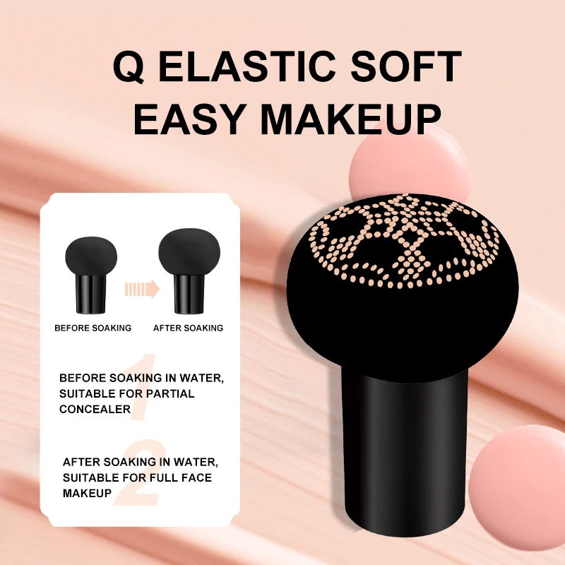 Mushroom Head Air Cushion BB Cream Foundation Cream for Face Makeup Concealer Air Cuhsion for Face Base with Whitening CC Cream