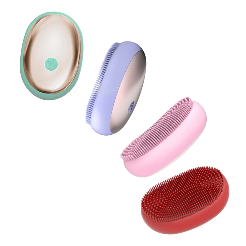 D0AB Electric Cleansing Brush Face Scrubber Skin Pore Cleaner Easy to Use