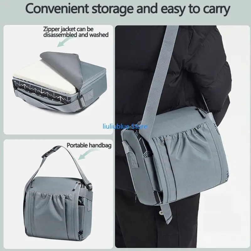 وسادة مقاعد معززة للأطفال للأطفال الصغار، مقاعد معززة لطاولة الطعام مطبوعة مضادة للانزلاق ووسادة كراسي طعام للأطفال 62CF