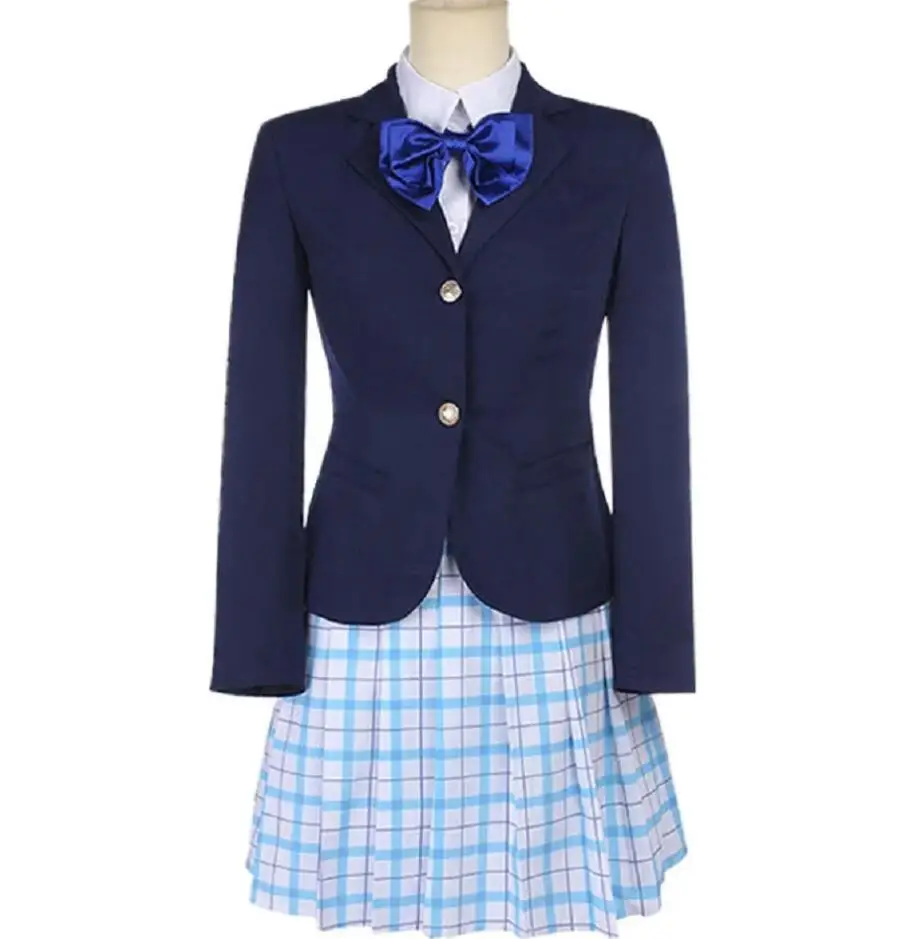 HOLRAN Donna Nishimiya Shoko Costume Cosplay Uniforme scolastica giapponese Abito da marinaio