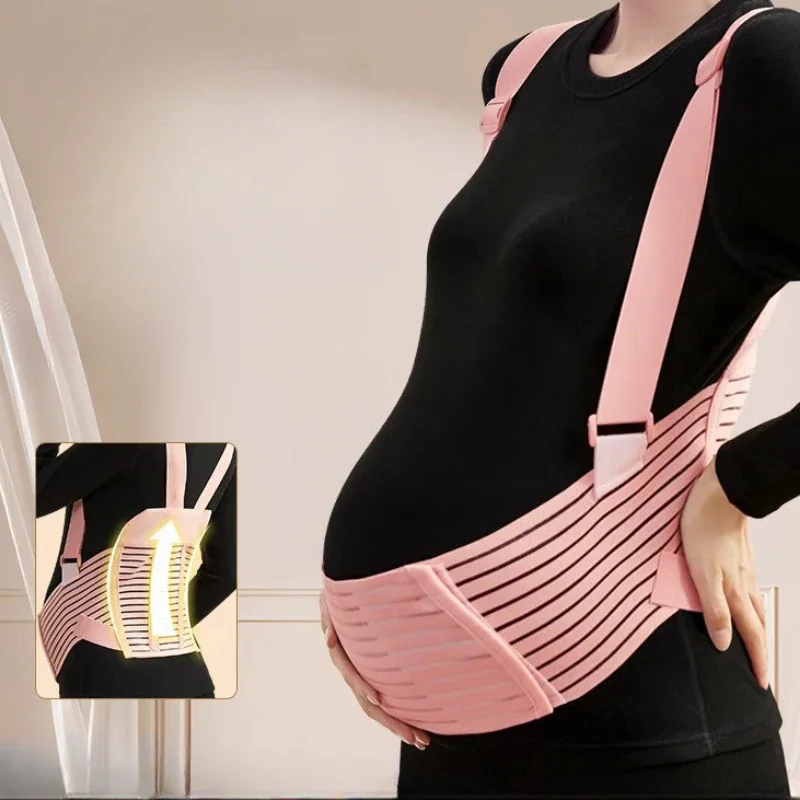 Pregnancy Accessories Full Stage Abdominal Pregnancy Belly Support Belt , Non Restrictive Waist Support Straps Maternity Belts