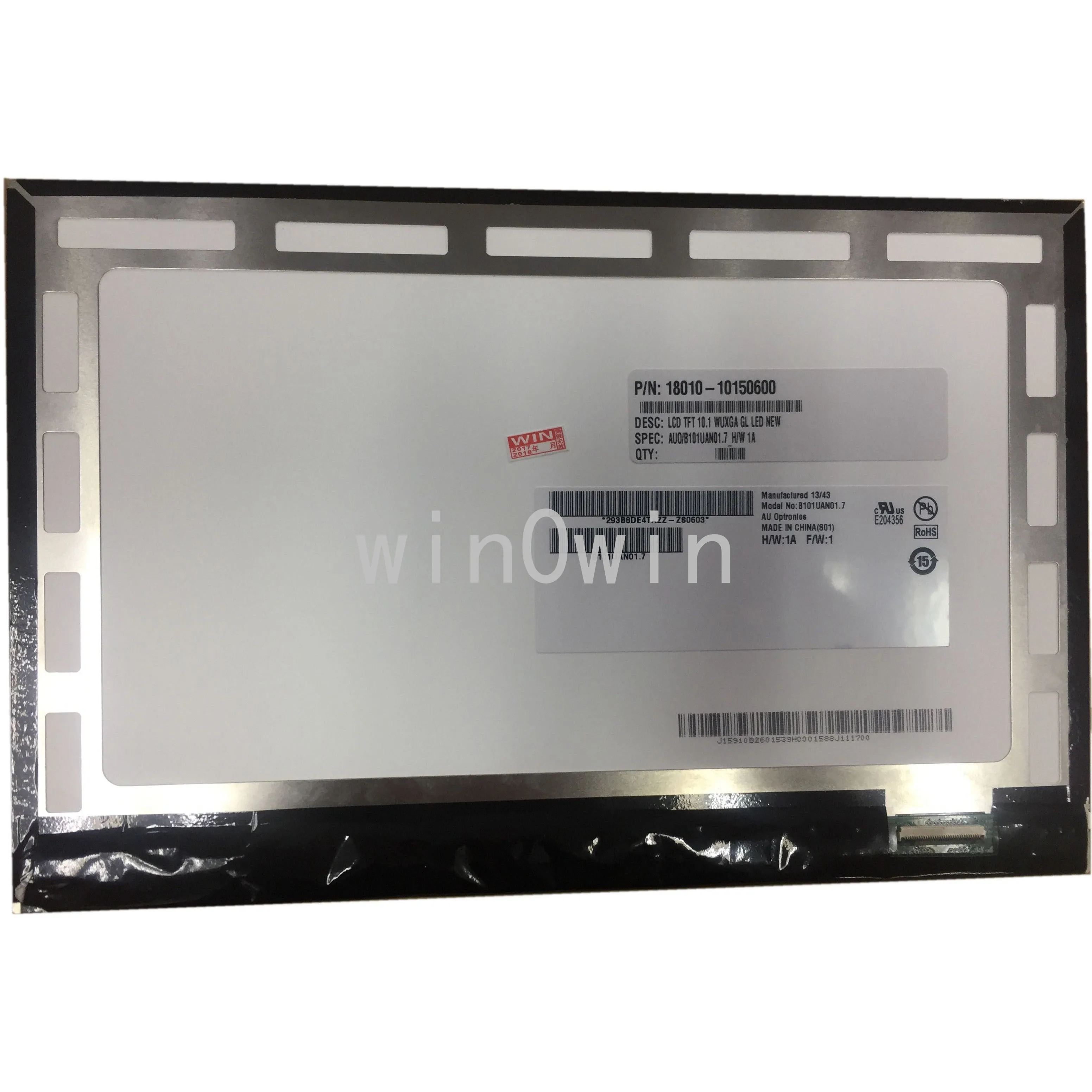 

B101UAN01.7 FIT CLAA101FP05 XG IPS LCD display lcd screen