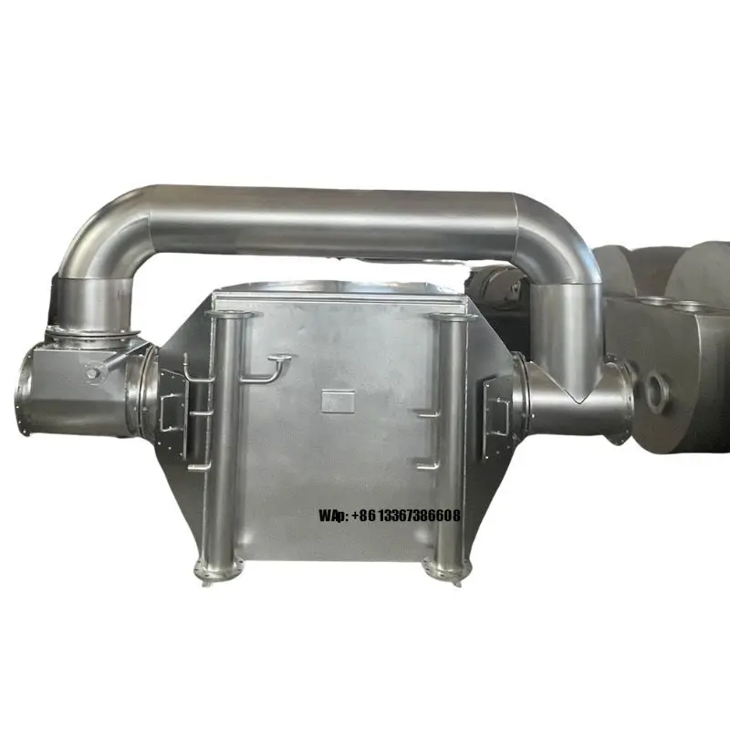 زعانف أنبوبي تبريد الهواء مبادل حراري غاز العادم استعادة الحرارة لمجموعة المولدات التوربينية الهيدروليكية