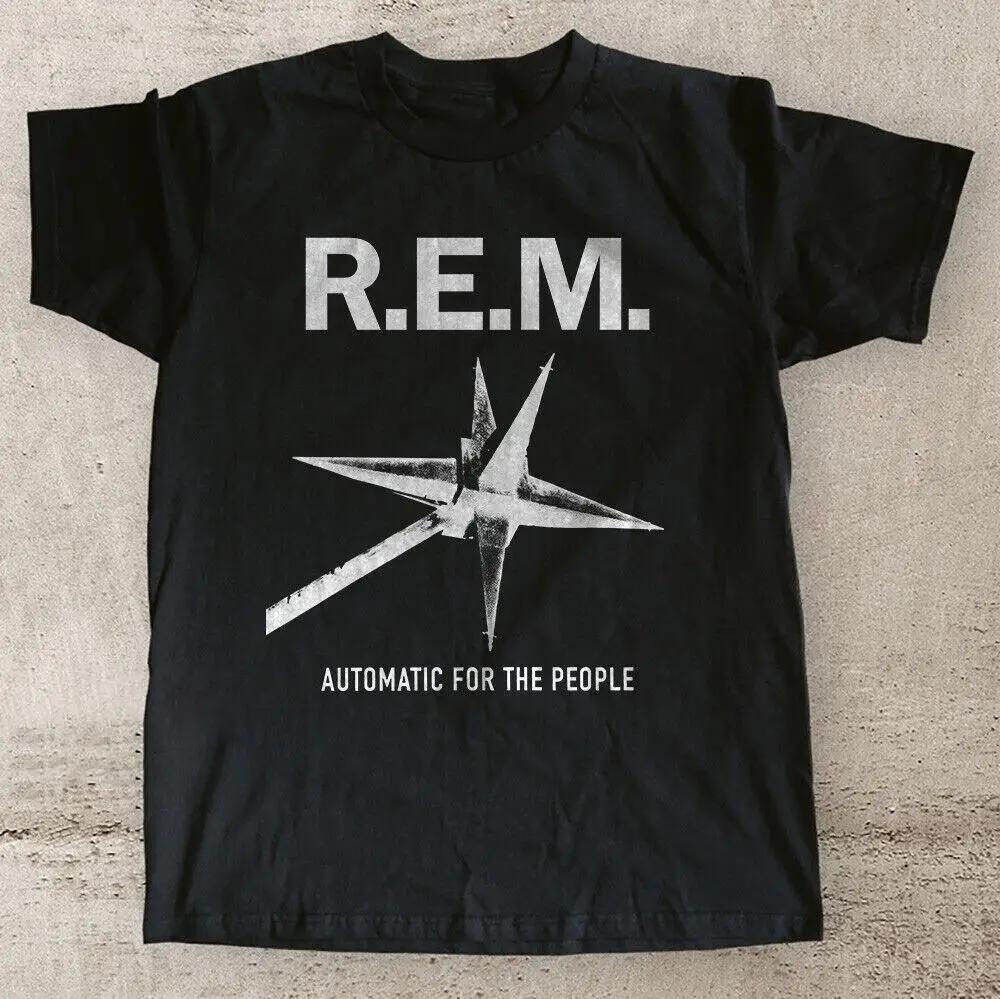 New REM R E M  Automatic for the People Album Unisex T-Shirt Size S-3XL