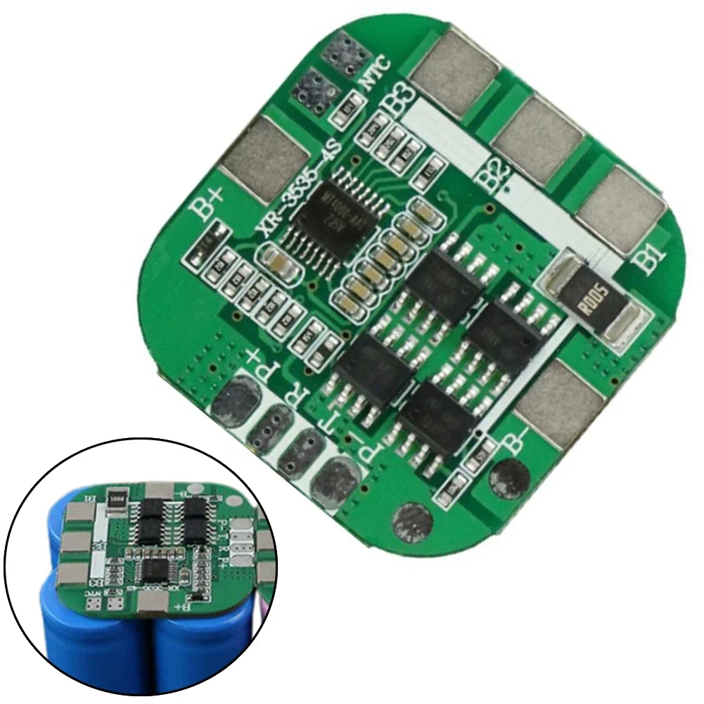 1PC 4S 8A 3.7V 14.8V Lithium Battery Charge Protection Board Balance Version 18650  Equalizer Enhance/Balance