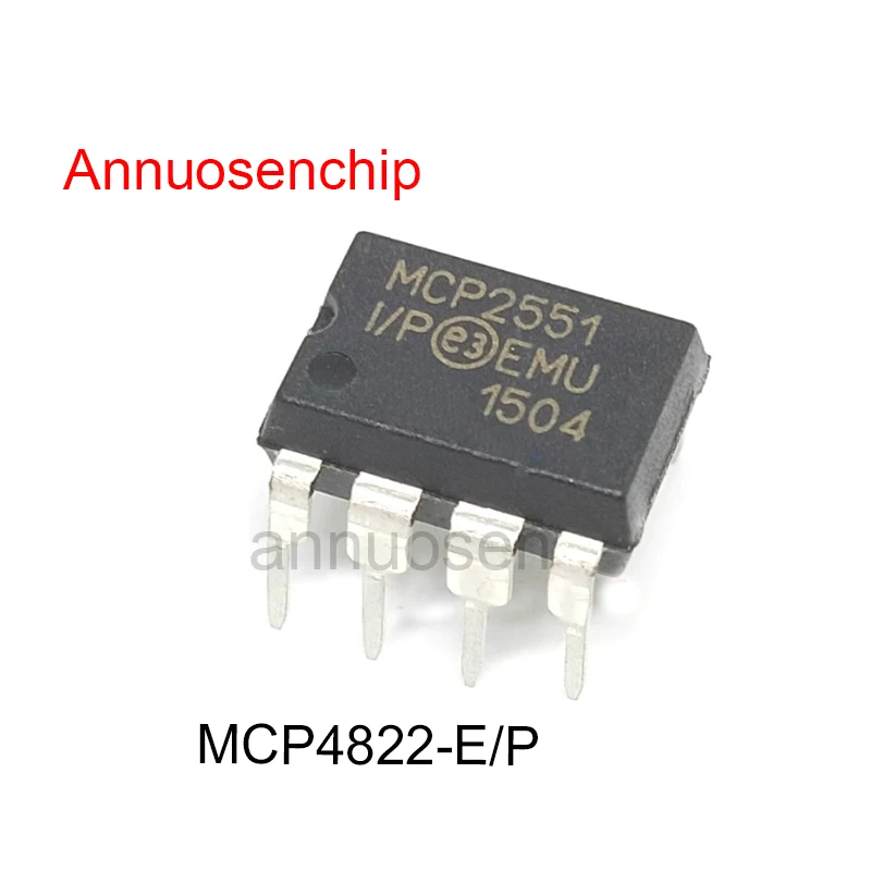 

5PCS New and Original MCP4822 DIP-8 MCP4822-E/P