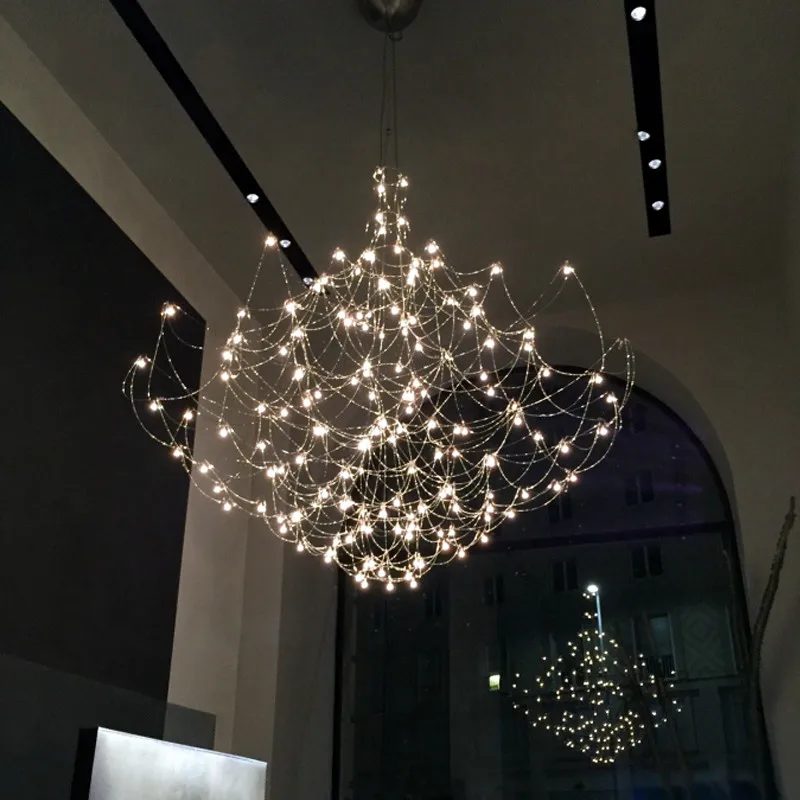 2026 Mira Quasar Pendant Lamp Crystal LED Golden Lustre Design Chrome Light For Living Room Dining Bedroom Home Kitchen Lighting