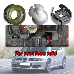 좌석 Leon MK1 VW 골프 MK4 Jetta Bora 수동 기어 시프트 레버 케이블 부시 키트 기어 박스 셀렉터 엔드 링키지 고무 슬리브 클립