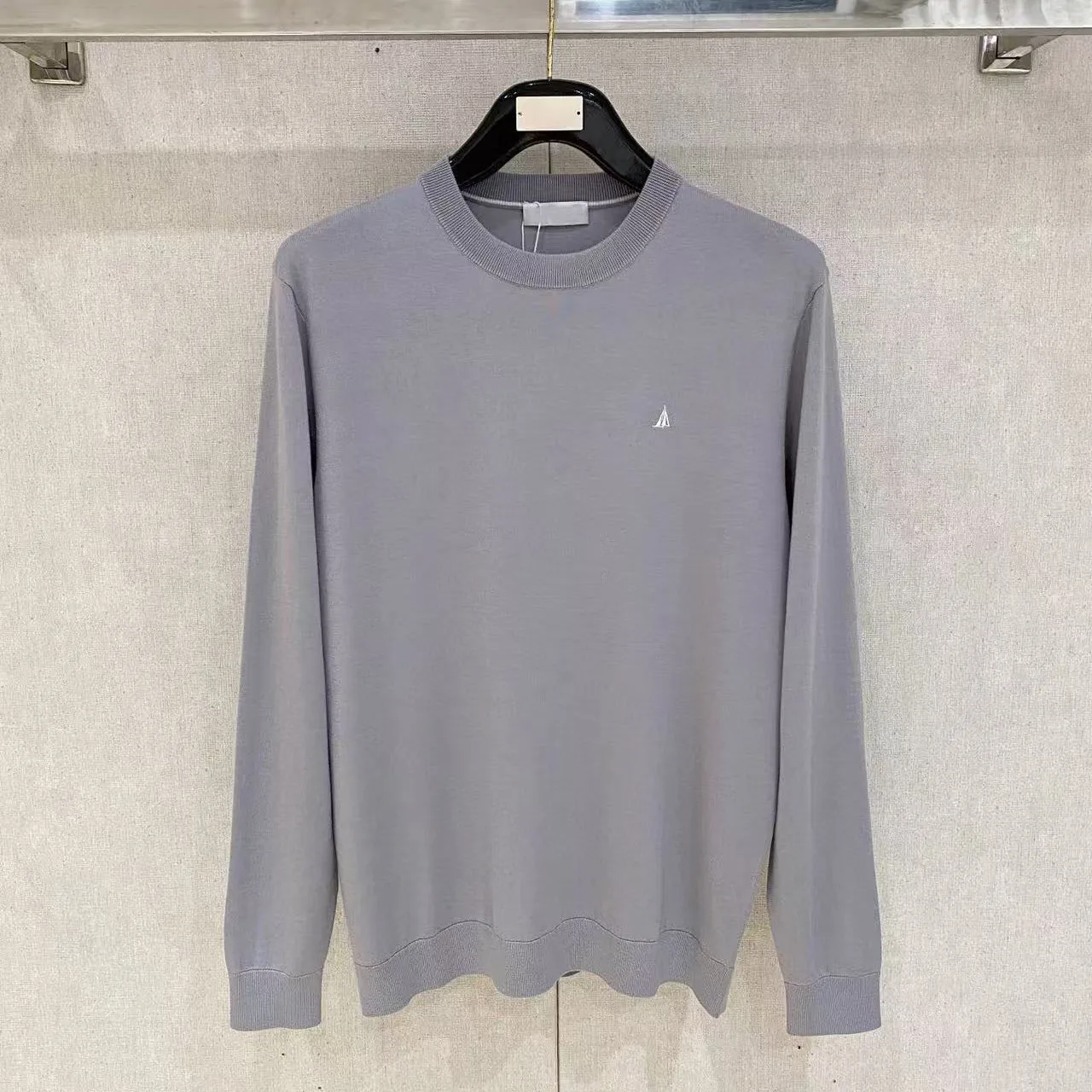 

BC Italian autumn and winter new old money style men's fashion knitted sweater casual solid color simple versatile sweater