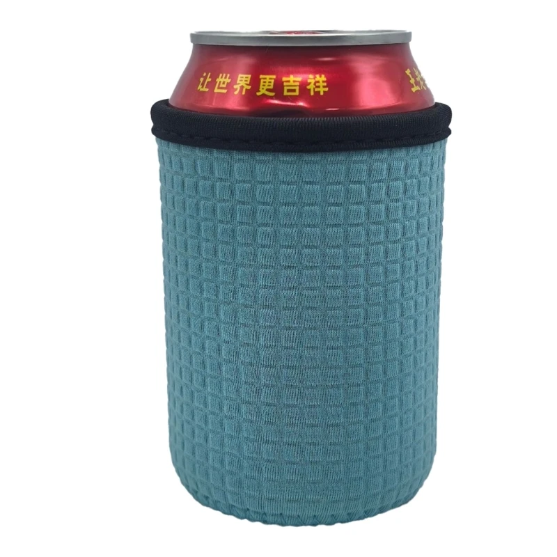 Q39E 12OZ Standard Can Insulated Cover Portable Cup Sleeve Drink Decoration Enduring