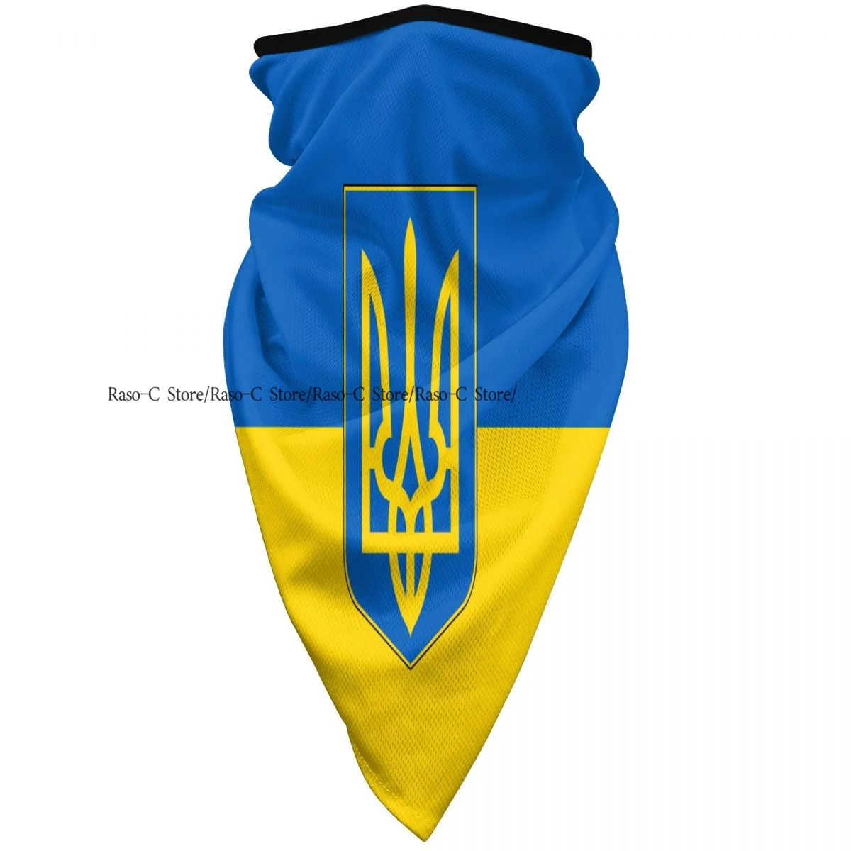 

Summer Flag Of Ukraine Half Face Mask Windproof Cycling Hiking Mask Sport Scarf Neck Gaiter Bicycle Mask