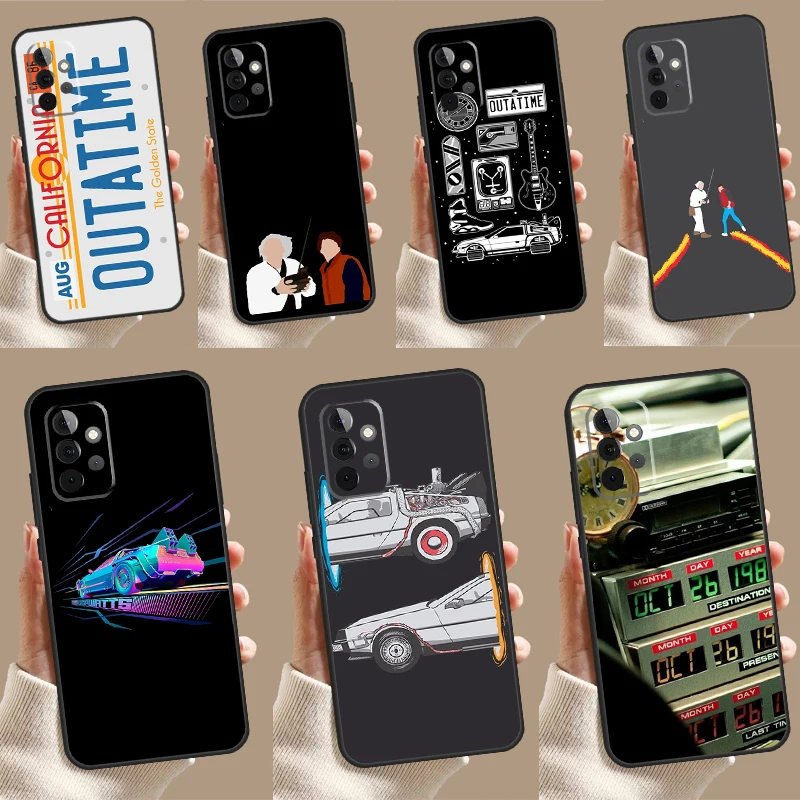 Back To The Future Case For Samsung Galaxy A55 A35 A25 A15 A14 A34 A54 A53 A33 A23 A13 A12 A52 A51 A32 Cover