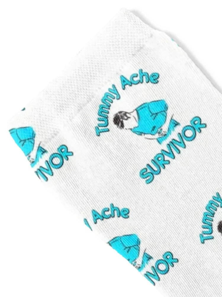 Tummy ache survivor Socks floral cartoon Socks Girl Men's