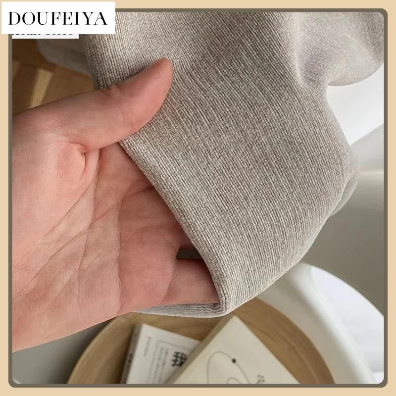 

Japanese Curtains for Living Dining Room Bedroom Scandinavian Cotton and Linen Imitation Chenille Blackout Coral Hemp Custom