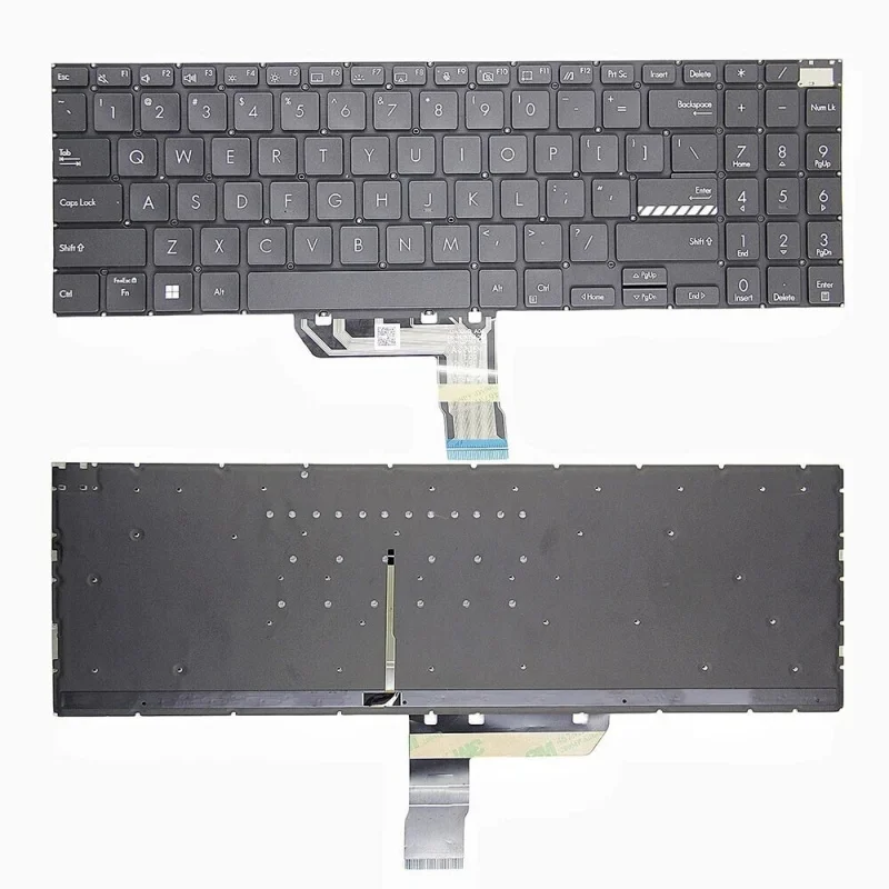 LL+ New US Keyboard For ASUS Vivobook 15 K3500P K3500PA K3500PC K3500PH with Backlit