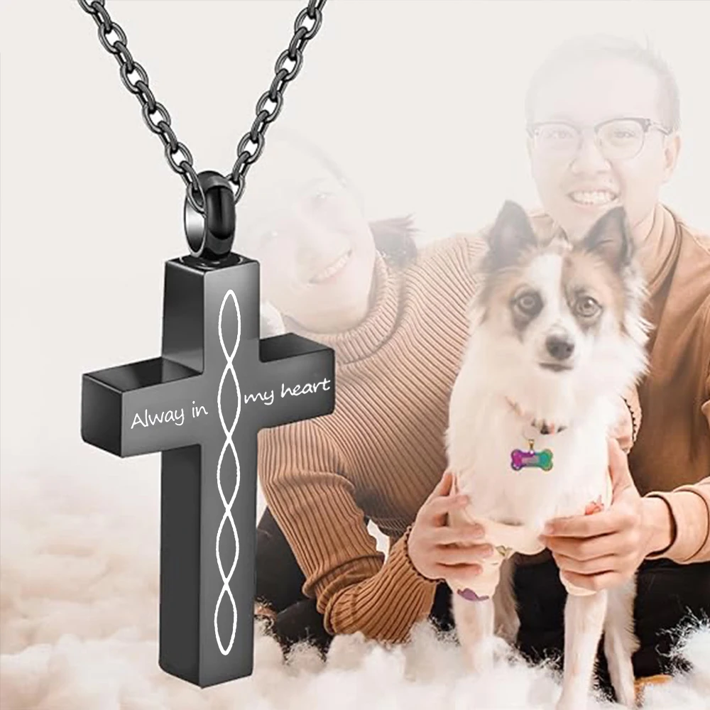 جرة القلائد للرماد الفولاذ المقاوم للصدأ الجرار التذكارية قلادة القلائد دائرة الحياة الخلود الحرق رماد المجوهرات #6