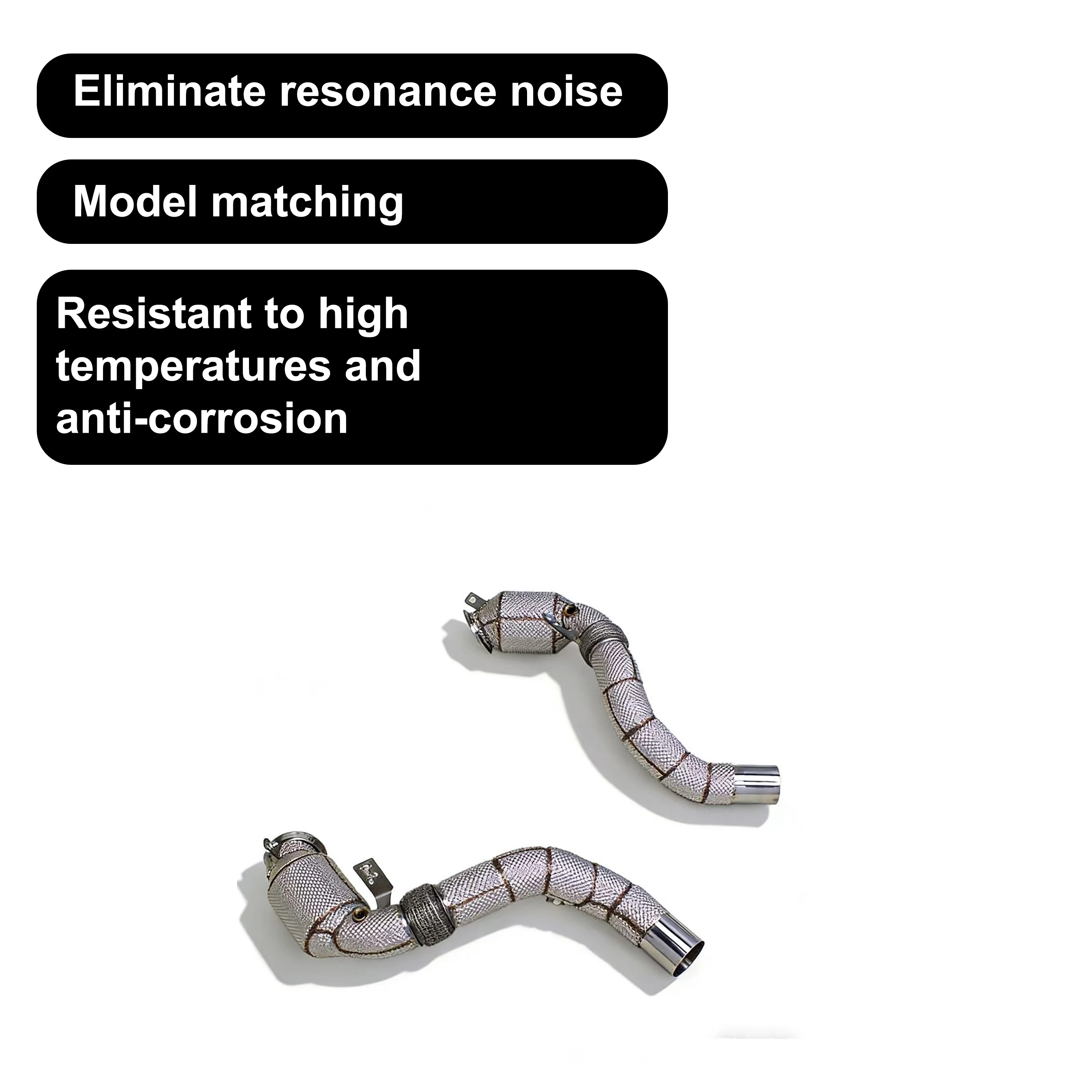 ACE Schnelle Lieferung Auspuffrohr Downpipe für BMW m550i 750i m850i X5 X6 X7 M50i N63 4.4T Freifluss-Auspuffanlage mit Katalysator – Detail 7