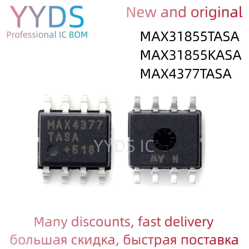 MAX4377TASA+T MAX31855TASA+T MAX31855KASA+T 100% Brand New Original Integrated Circuit SOP-8