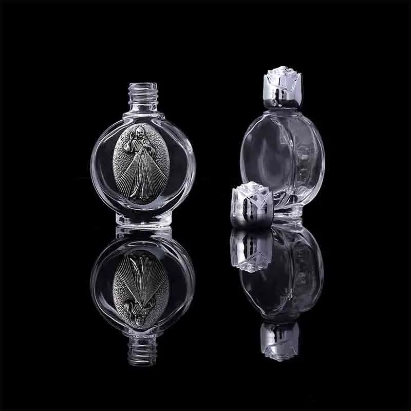 15 types of holy water Jesus bottle religious cross bottle Christian Virgin sculpture bottle, holy water bottle